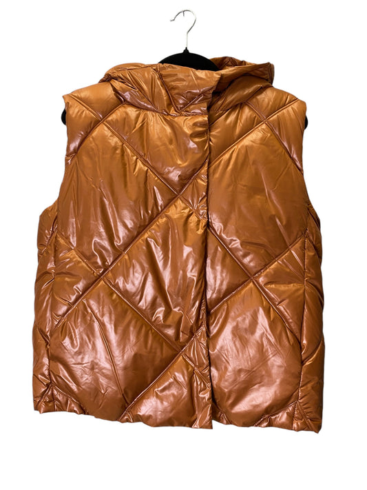 Vest Puffer & Quilted By Cmc In Bronze, Size: M