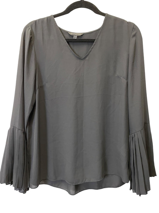 Top Long Sleeve By Banana Republic In Black, Size: M