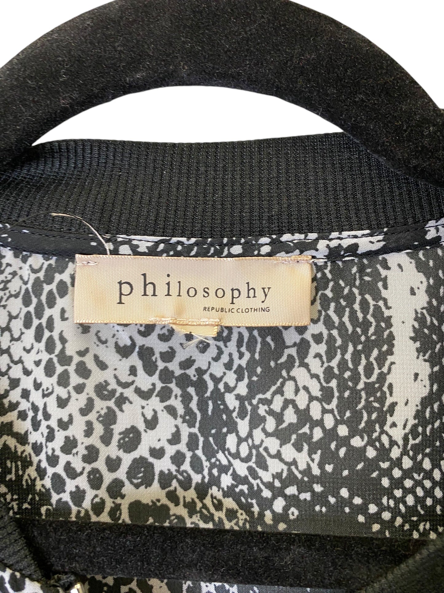 Jacket Other By Philosophy In Animal Print, Size: L