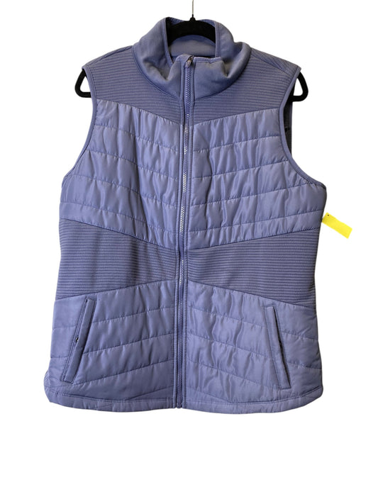 Vest Sweater By Fila In Blue, Size: Xxl