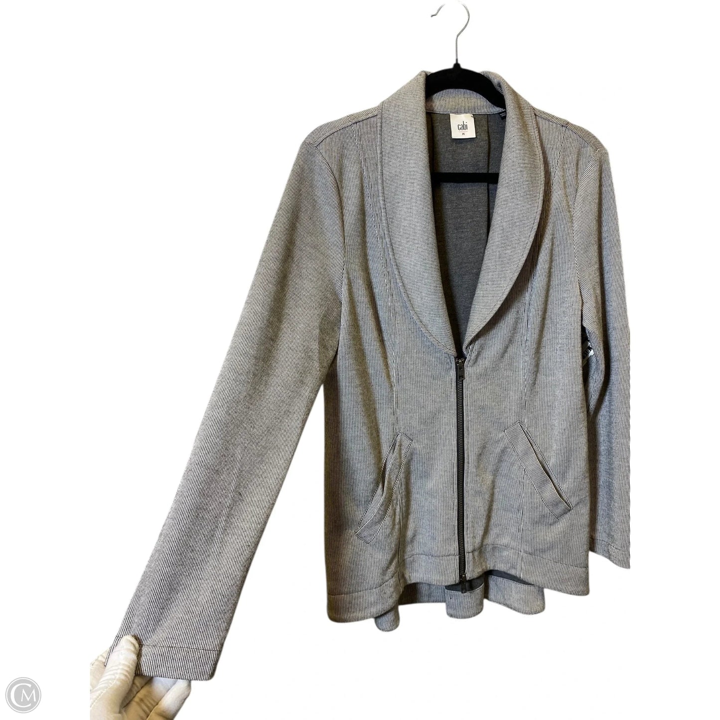 Jacket Other By Cabi In Grey, Size: M
