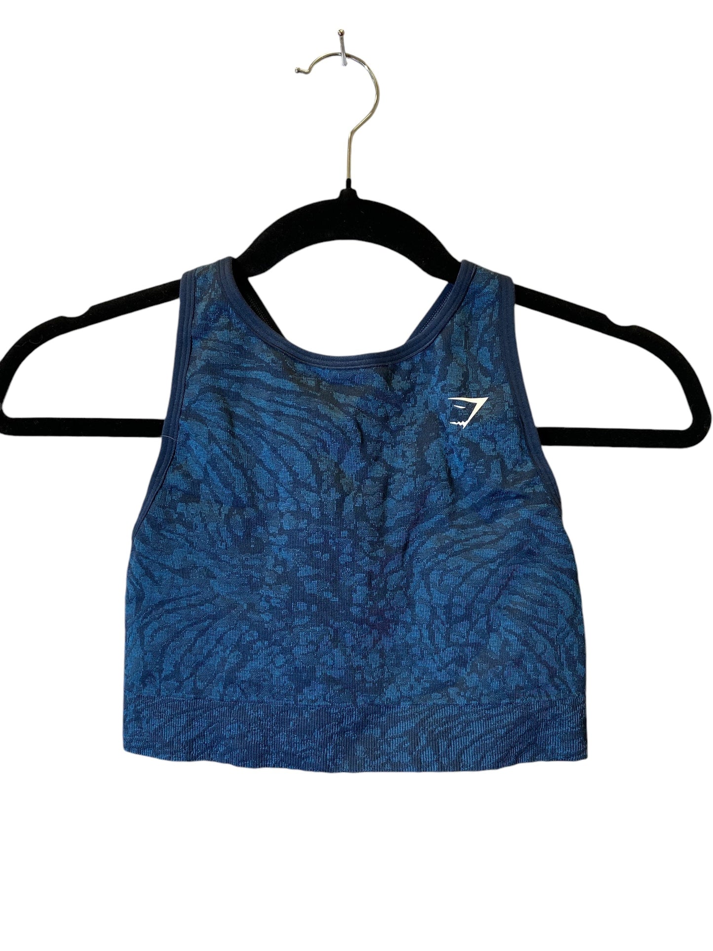 Athletic Bra By Gym Shark In Blue, Size: M