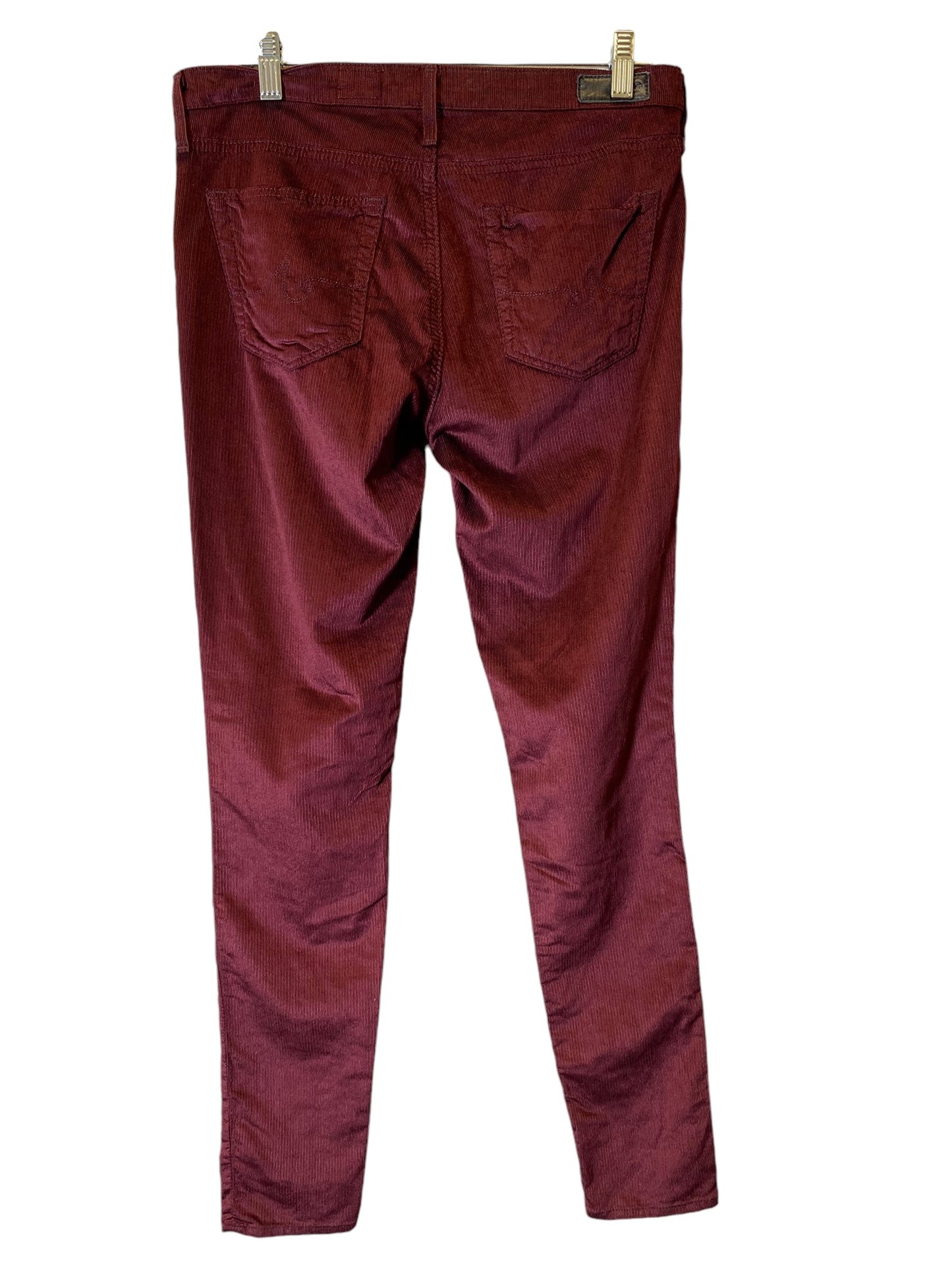 Pants Corduroy By Adriano Goldschmied In Red, Size: 6