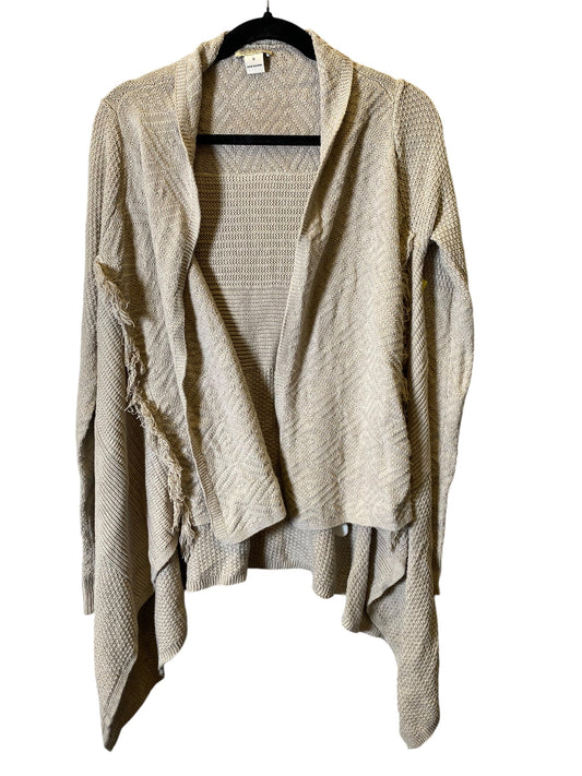 Cardigan By Lucky Brand In Beige, Size: S