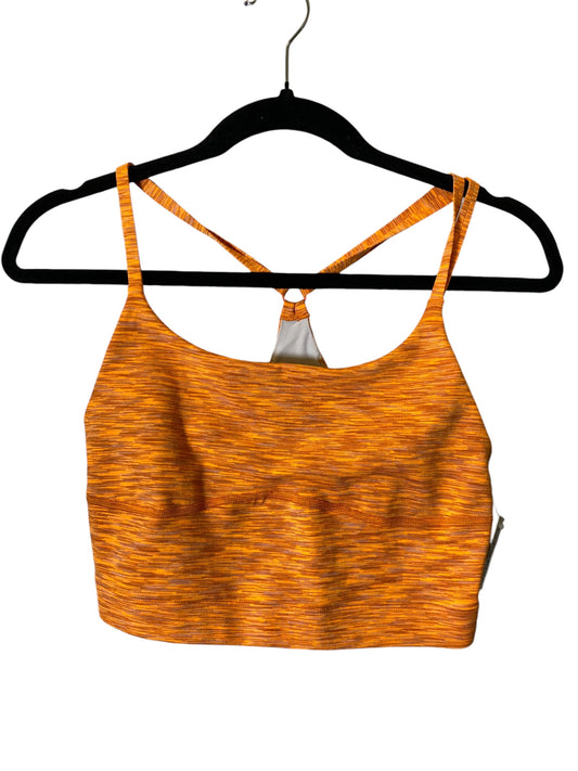 Athletic Bra By Outdoor Voices In Orange, Size: S