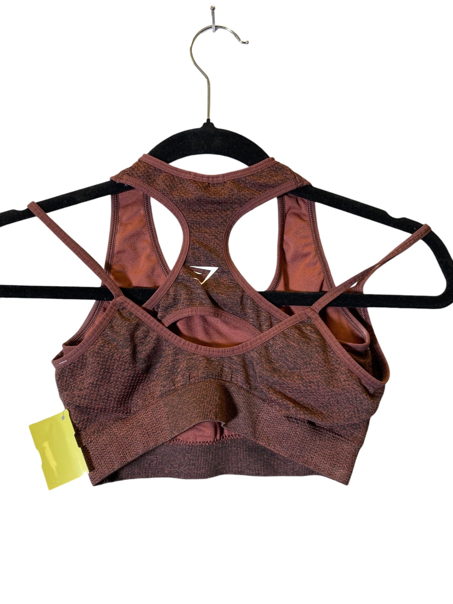 Athletic Bra By Gym Shark In Brown, Size: Xs