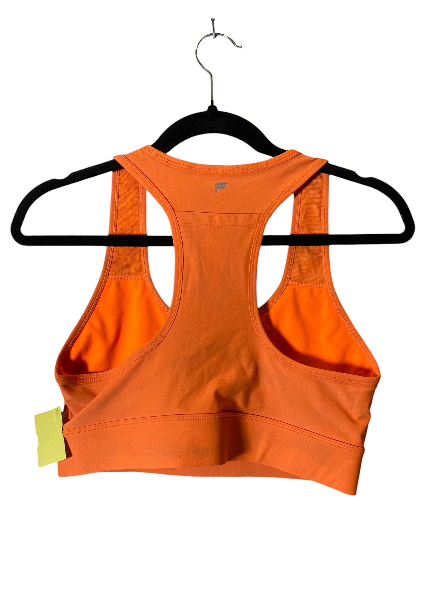 Athletic Bra By Fabletics In Orange, Size: M