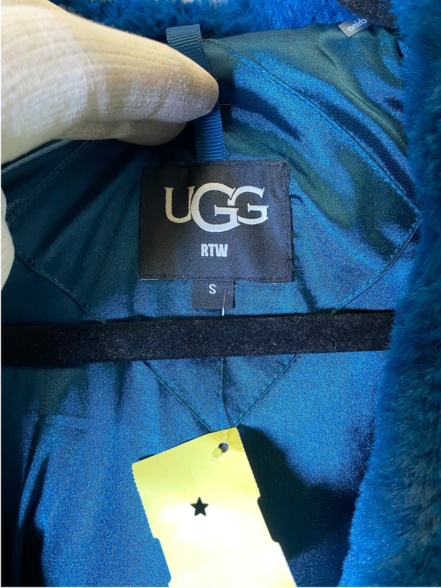 Jacket Other By Ugg In Blue, Size: S