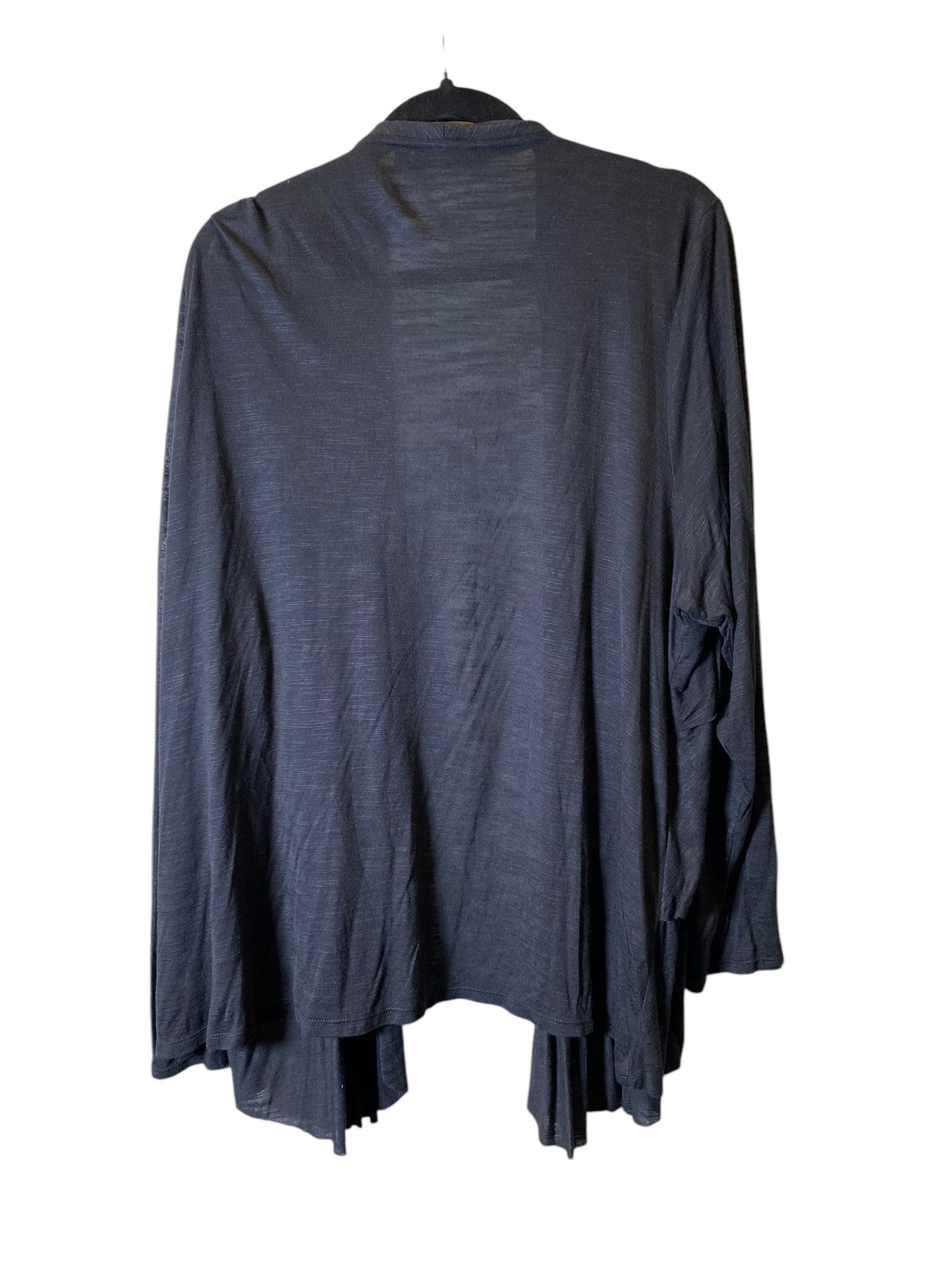 Cardigan By Apt 9 In Black, Size: 3x