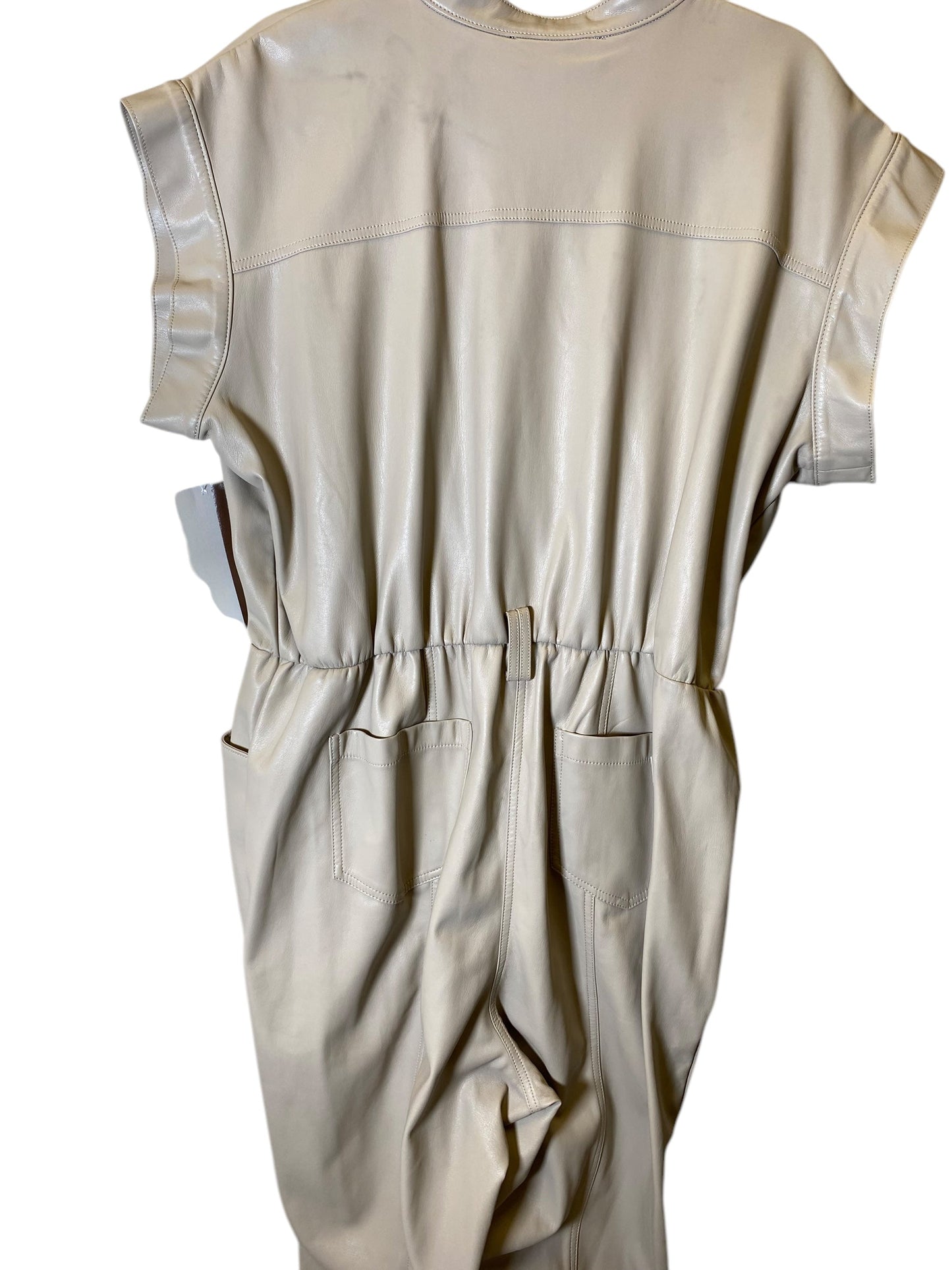 Jumpsuit By Eloquii In Ivory, Size: 18