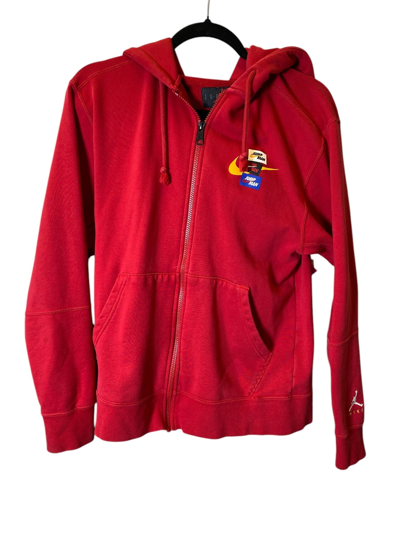 Athletic Jacket By Jordan In Red, Size: S