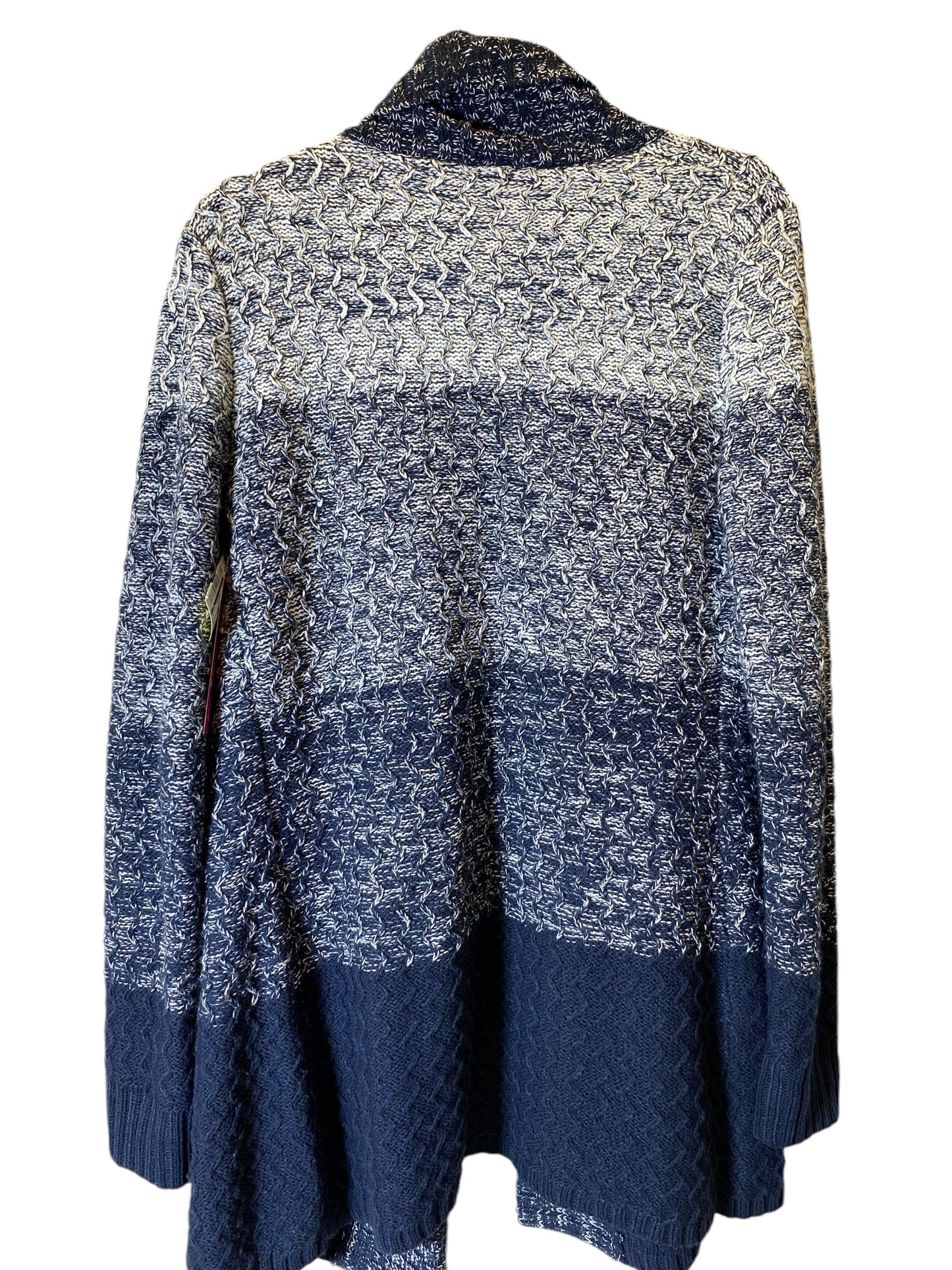 Sweater Cardigan By Cmc In Blue, Size: L