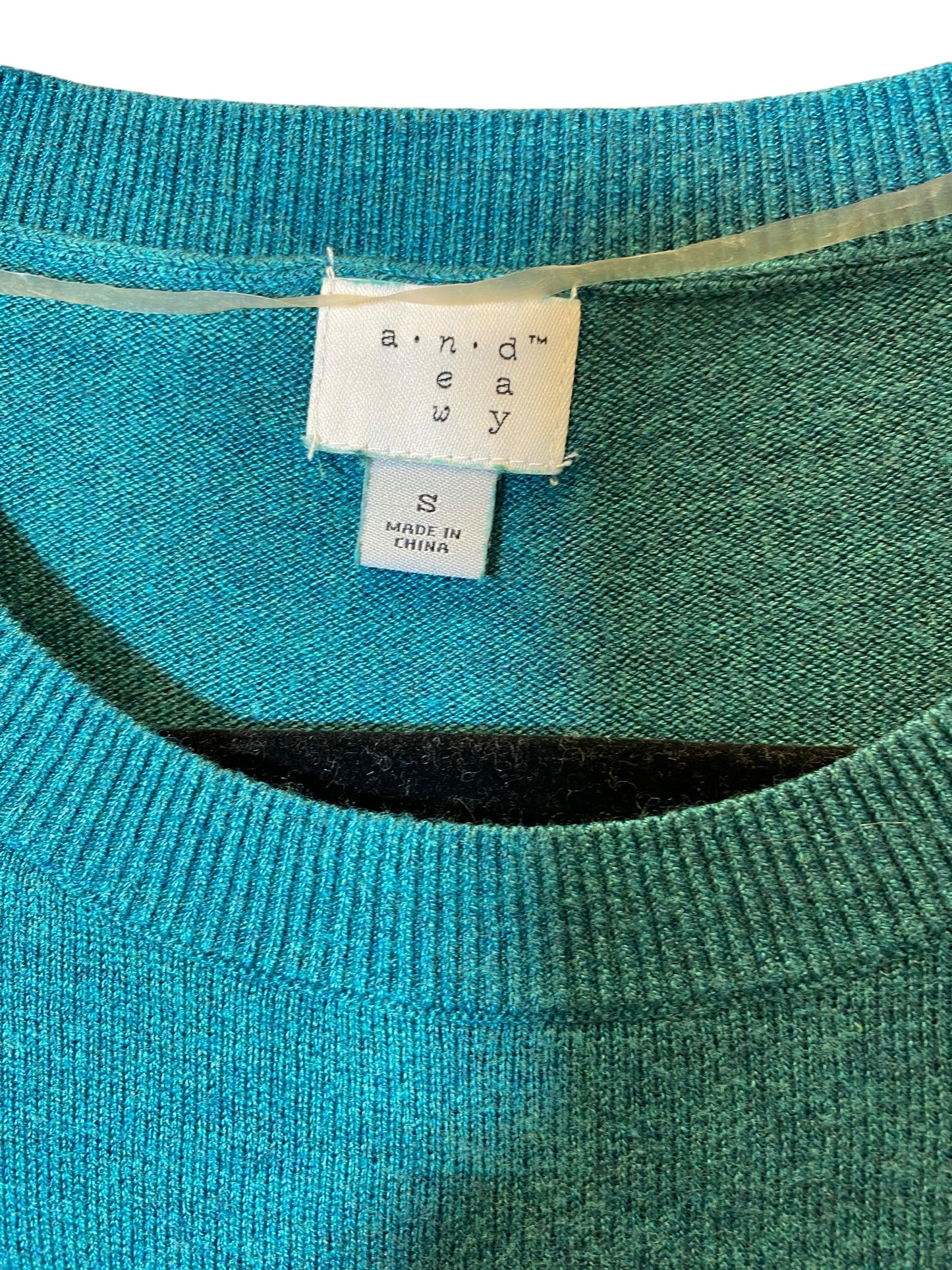 Sweater By A New Day In Teal, Size: S