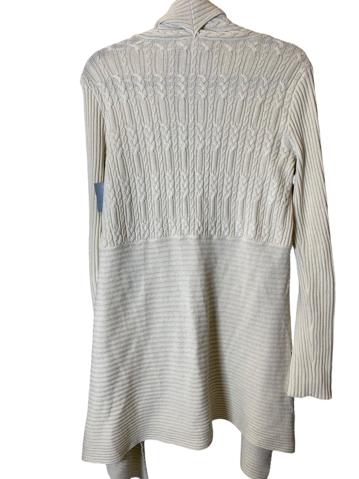 Cardigan By White House Black Market In Cream, Size: M