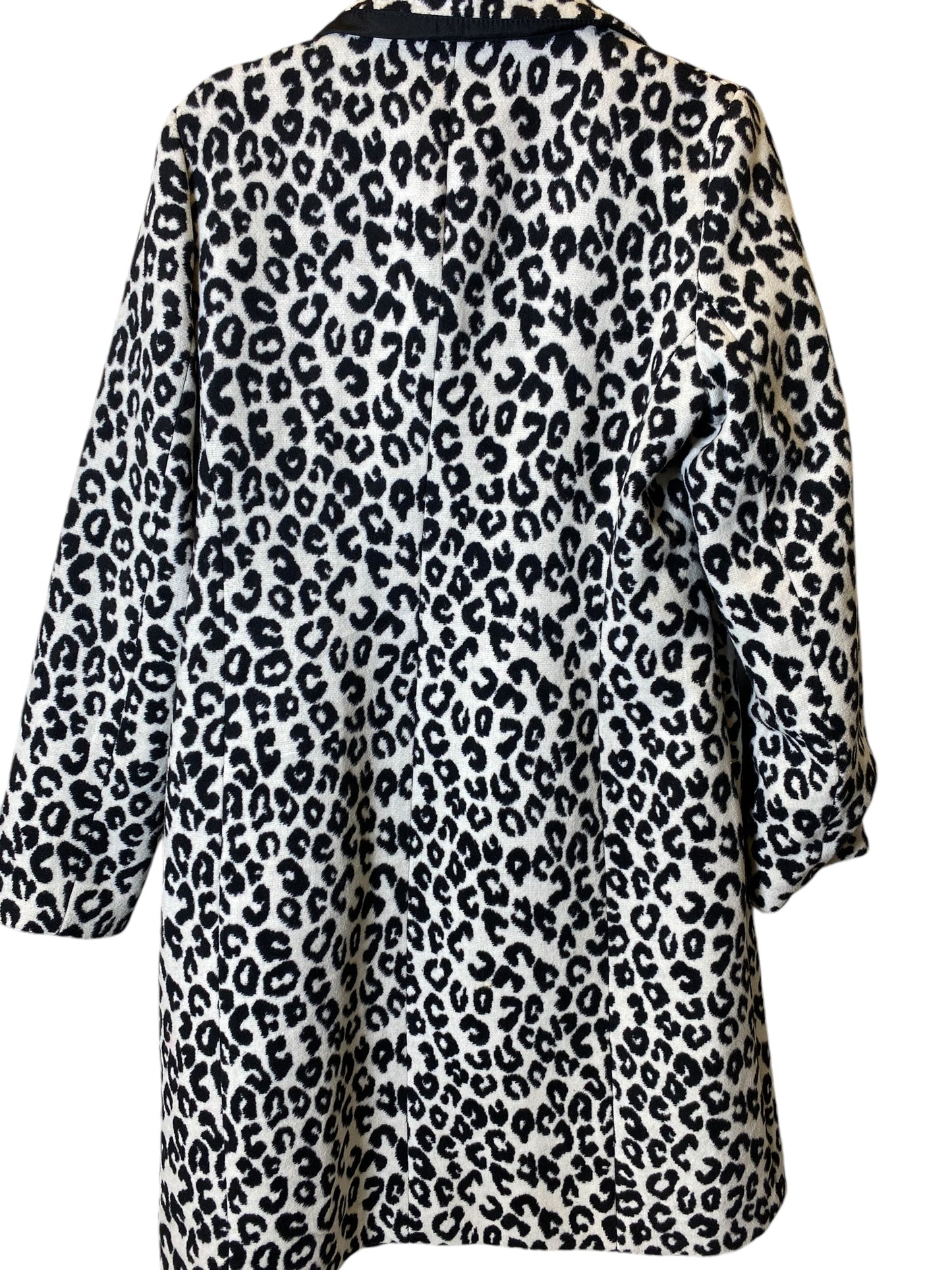 Coat Wool By Rachel Zoe In Animal Print, Size: M