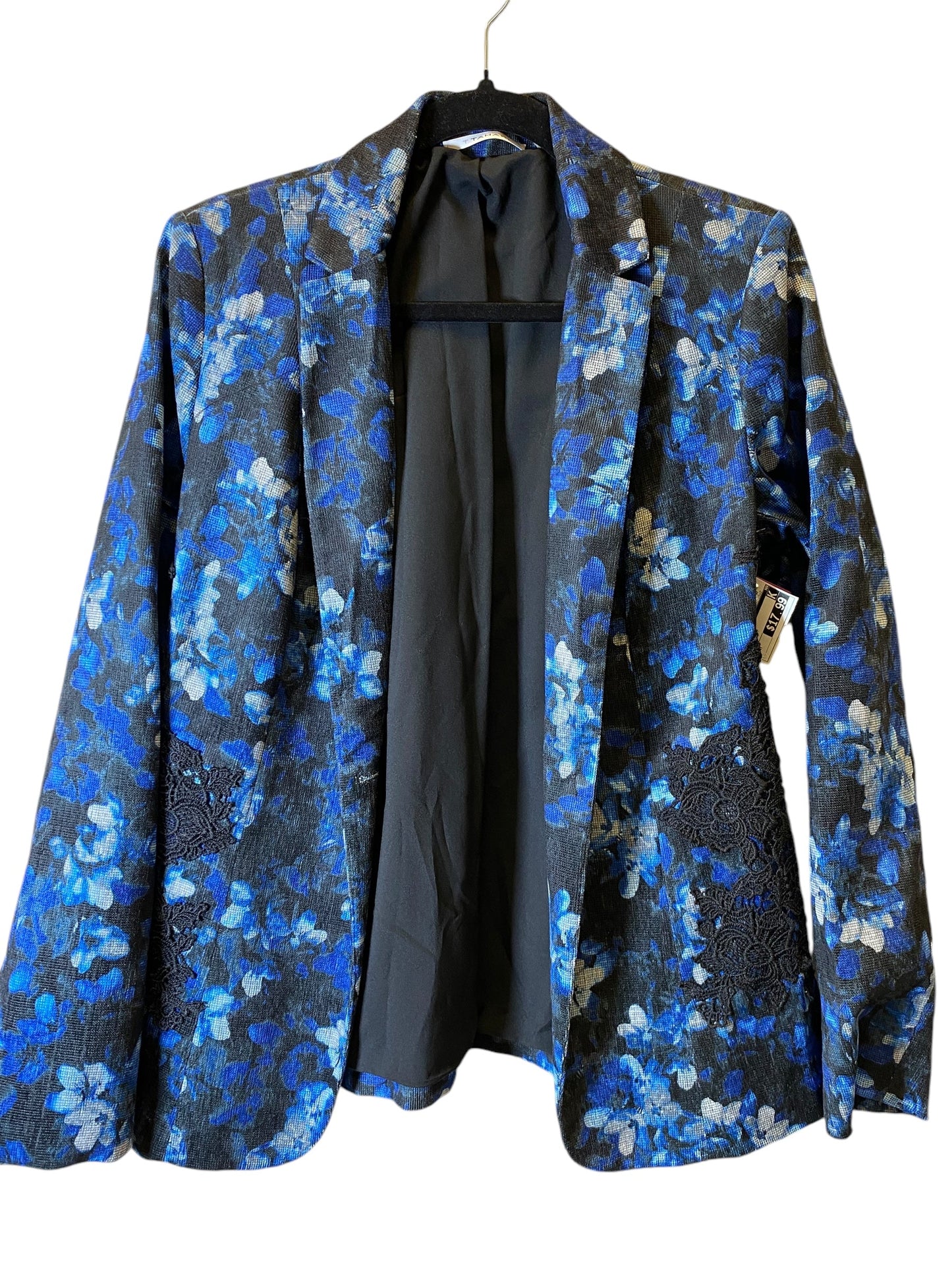 Blazer By T Tahari In Floral Print, Size: M