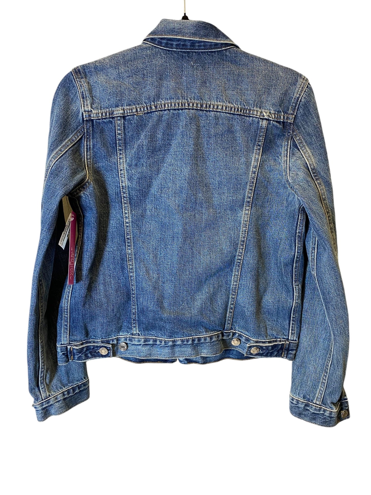 Jacket Denim By Gap In Blue, Size: S