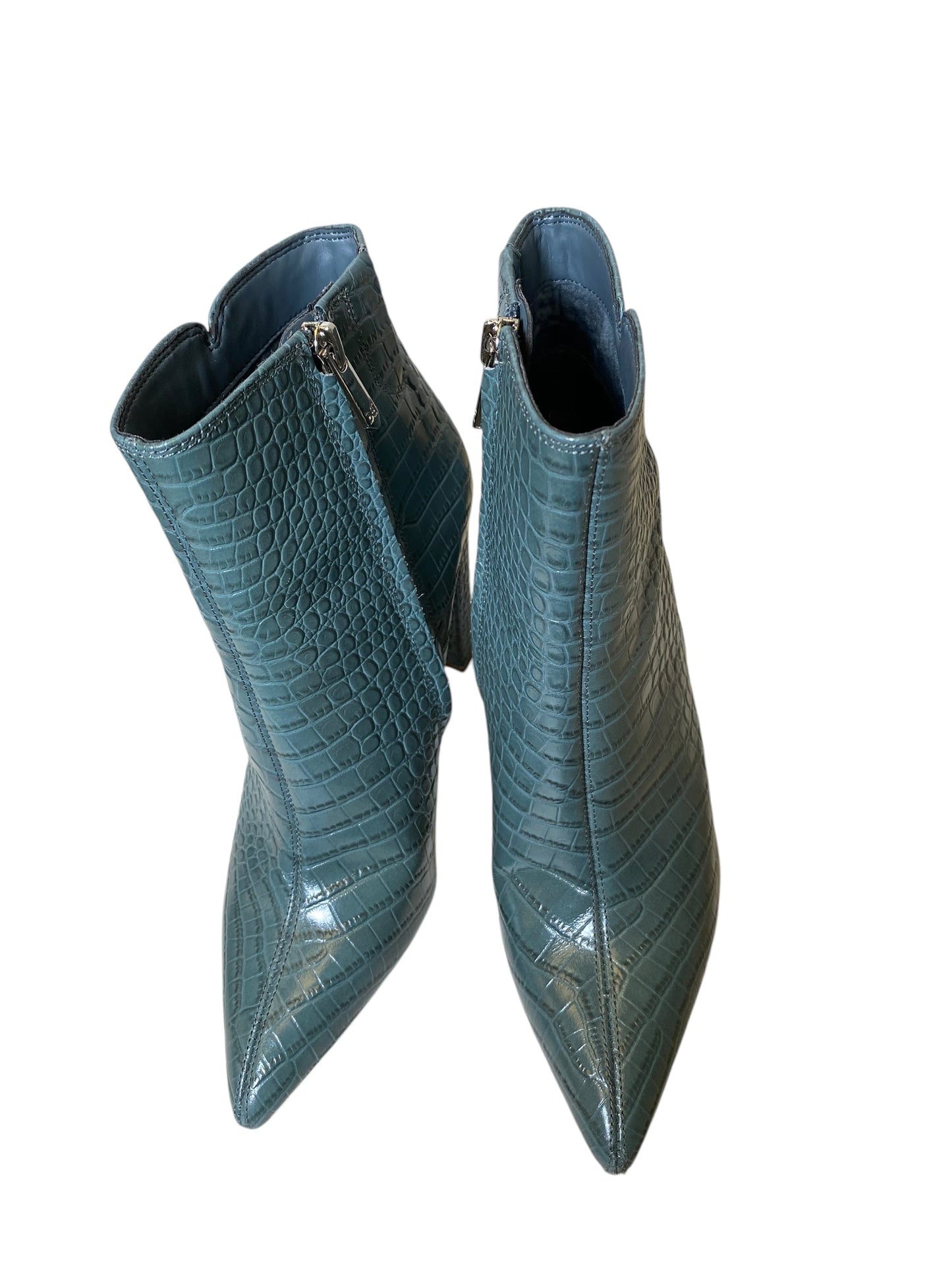 Boots Ankle Heels By Sam Edelman In Teal, Size: 7