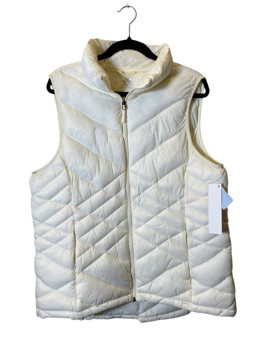 Vest Puffer & Quilted By Cmc In Cream, Size: Xl