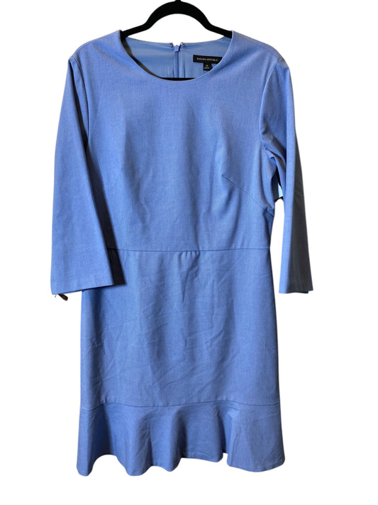 Dress Work By Banana Republic In Blue, Size: L