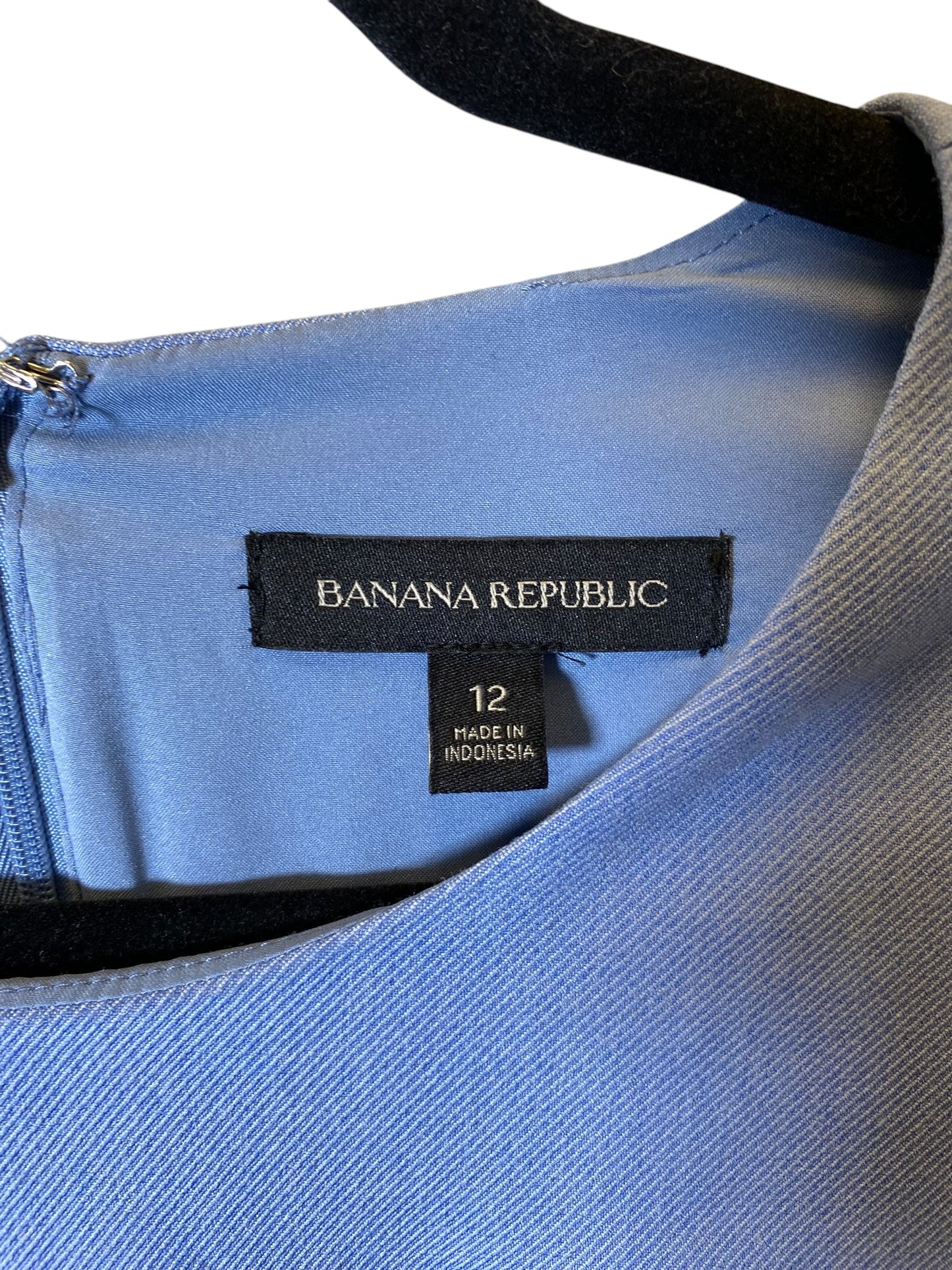 Dress Work By Banana Republic In Blue, Size: L