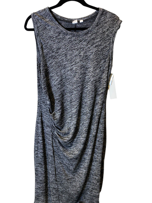 Dress Casual Midi By Gap In Grey, Size: L