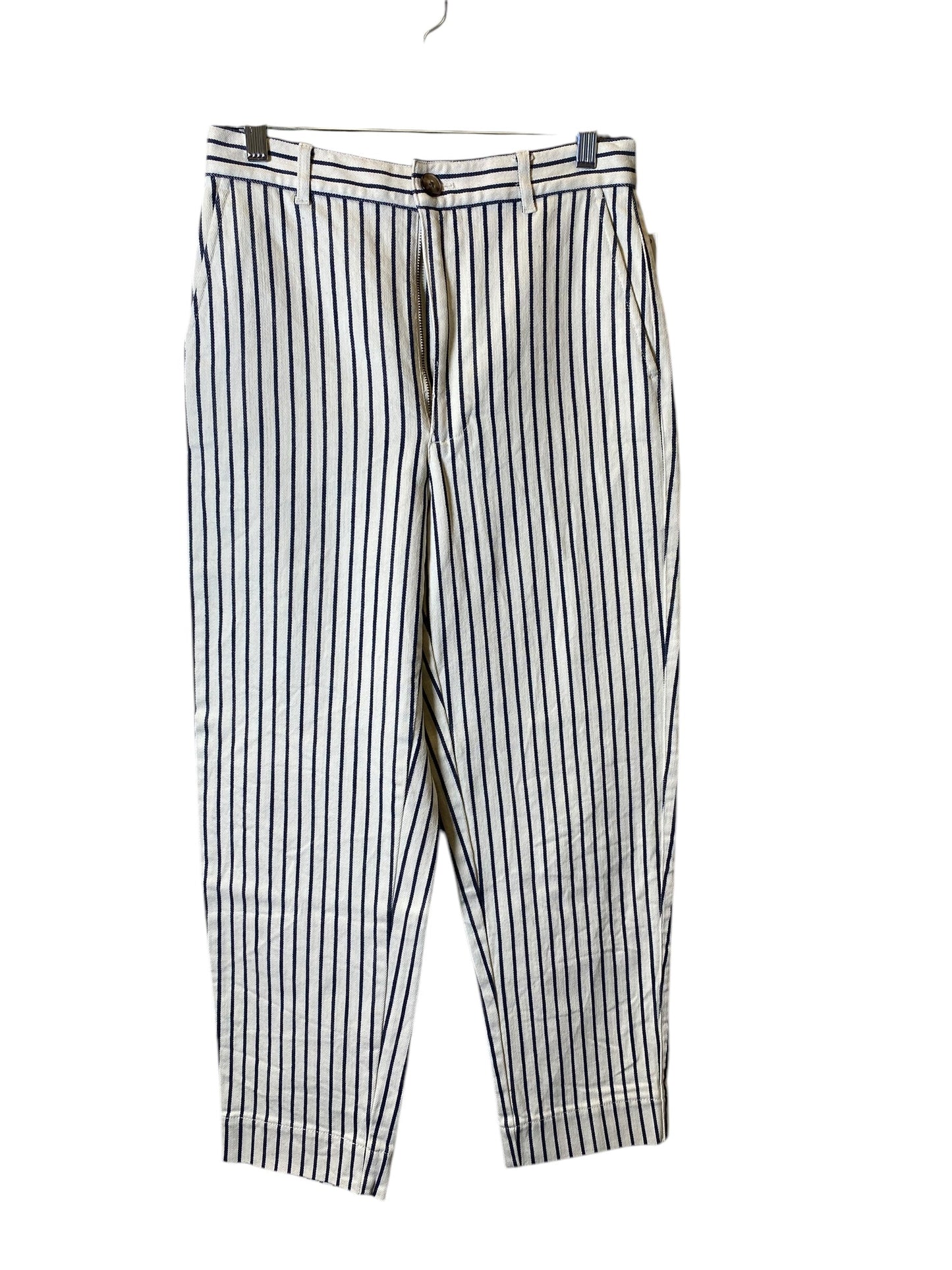 Pants Other By Madewell In Striped Pattern, Size: 4