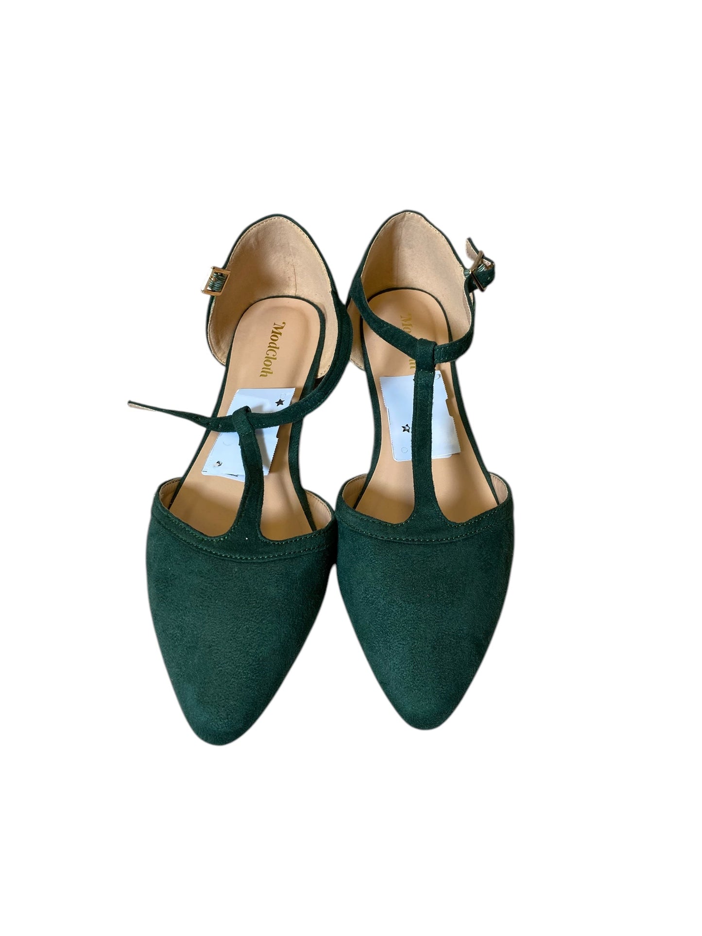 Shoes Flats By Modcloth In Green, Size: 9