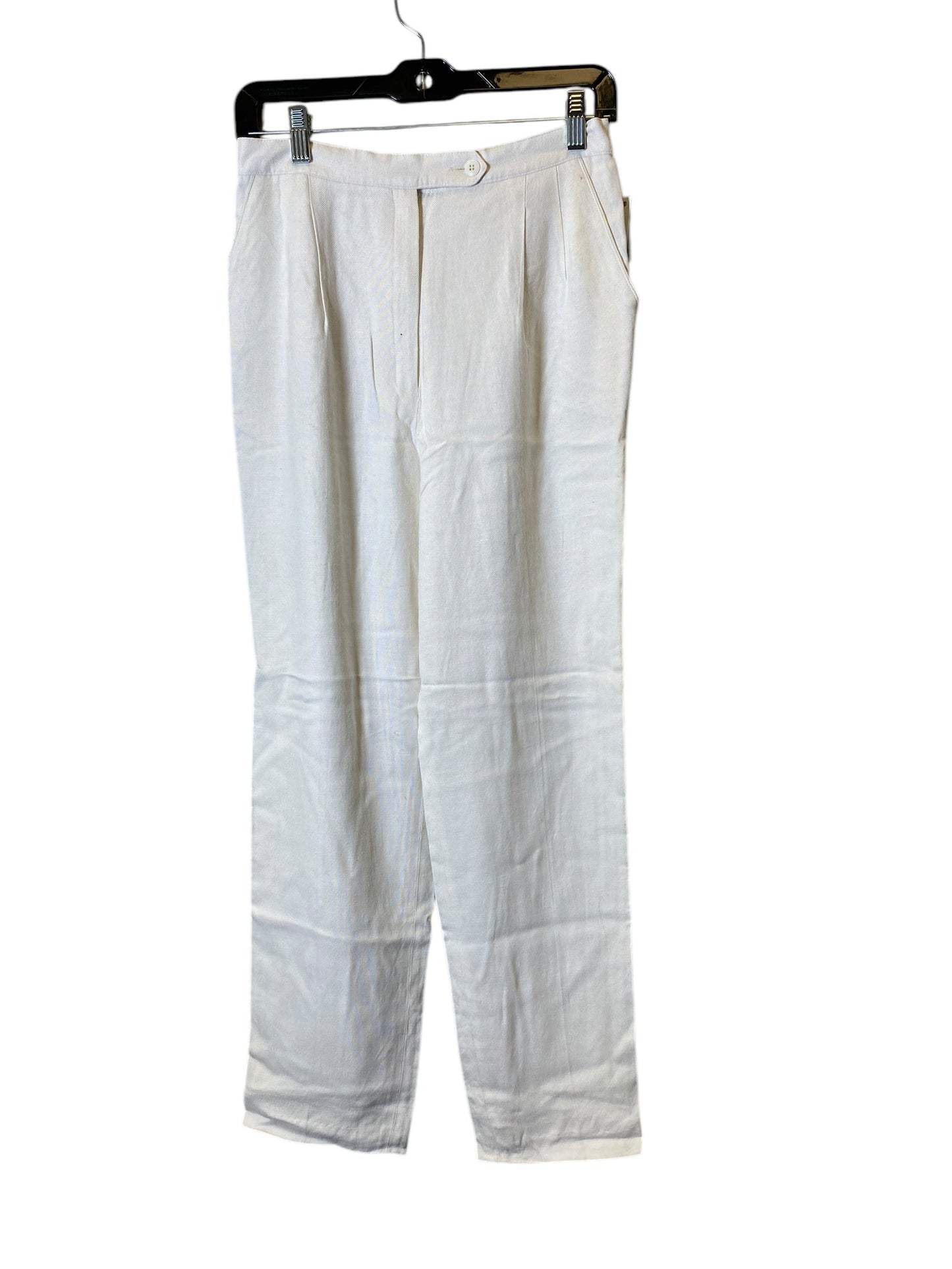 Pants Linen By Alex In Cream, Size: 10
