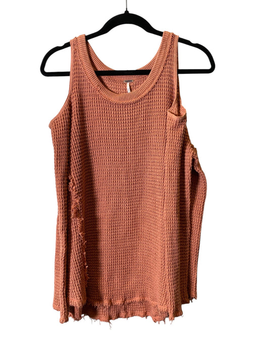 Sweater By Free People In Orange, Size: M