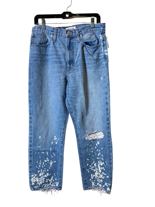 Jeans Straight By Madewell In Blue, Size: 6