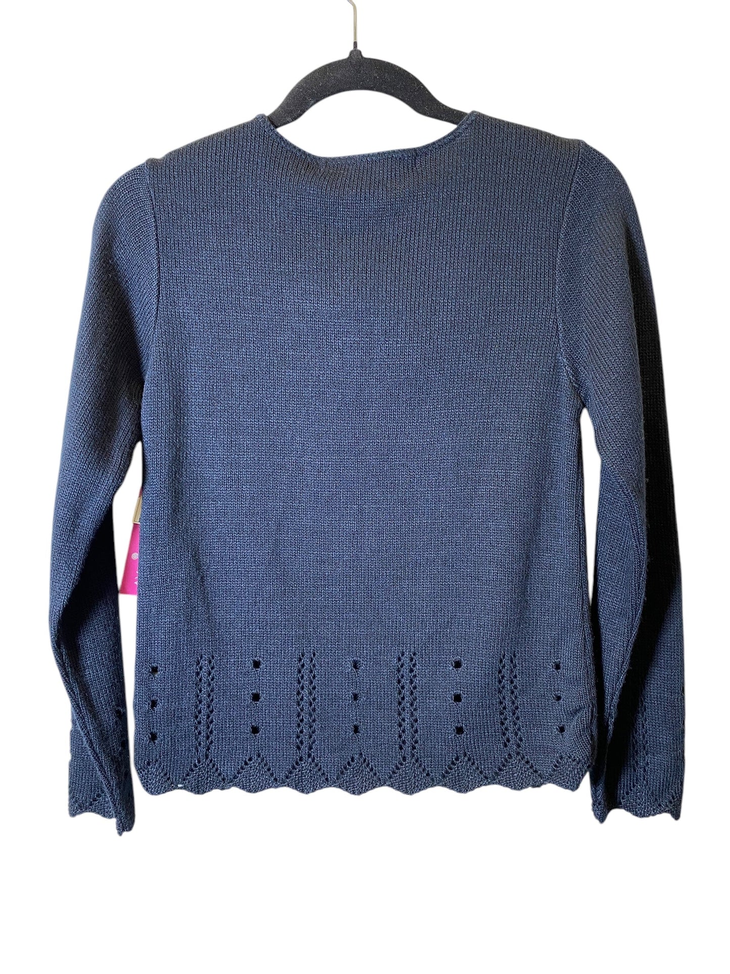 Sweater By Gloria Vanderbilt In Navy, Size: Sp