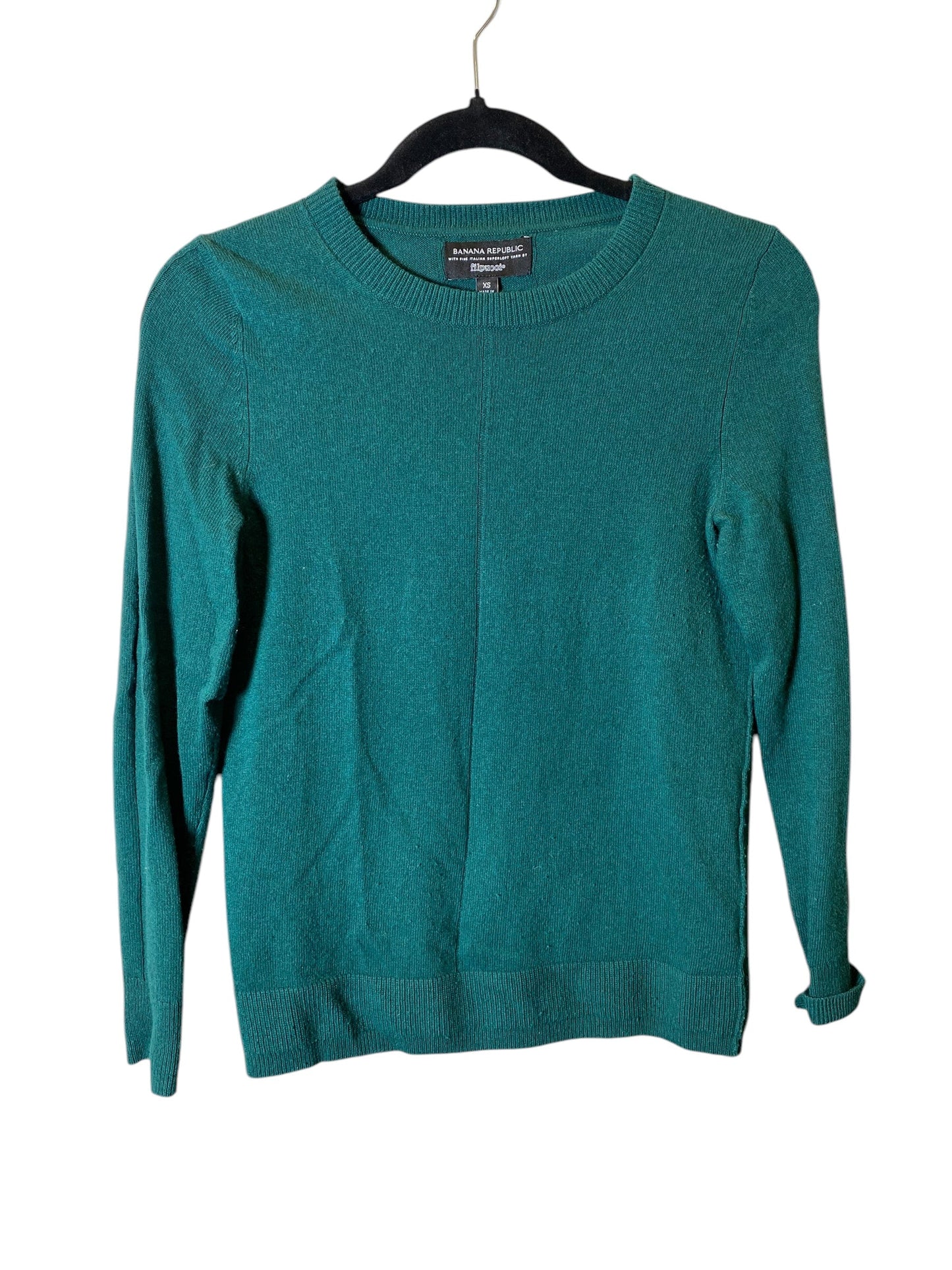 Sweater By Banana Republic In Green, Size: Xs