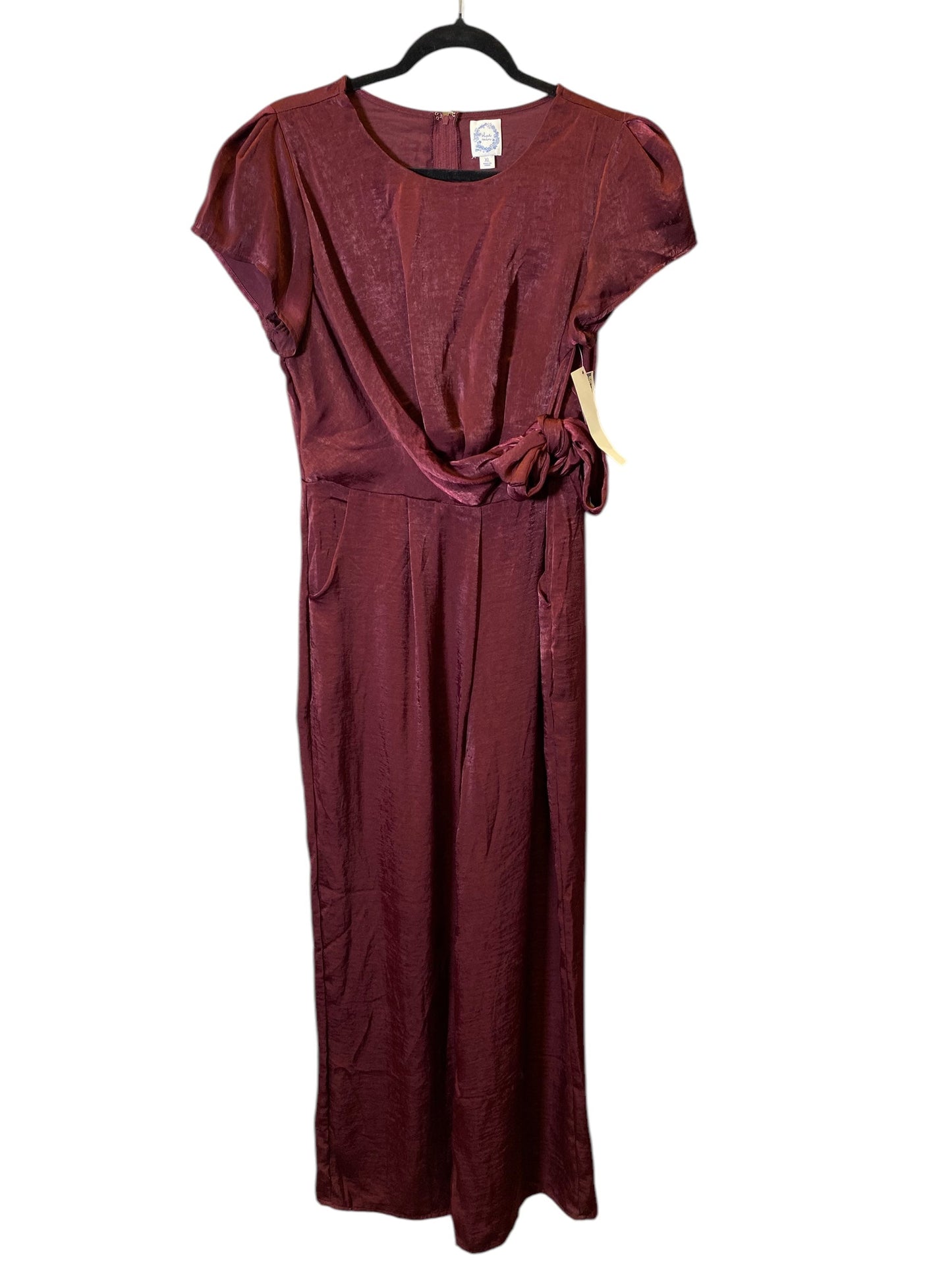 Jumpsuit By Blue Rain In Red, Size: Xl