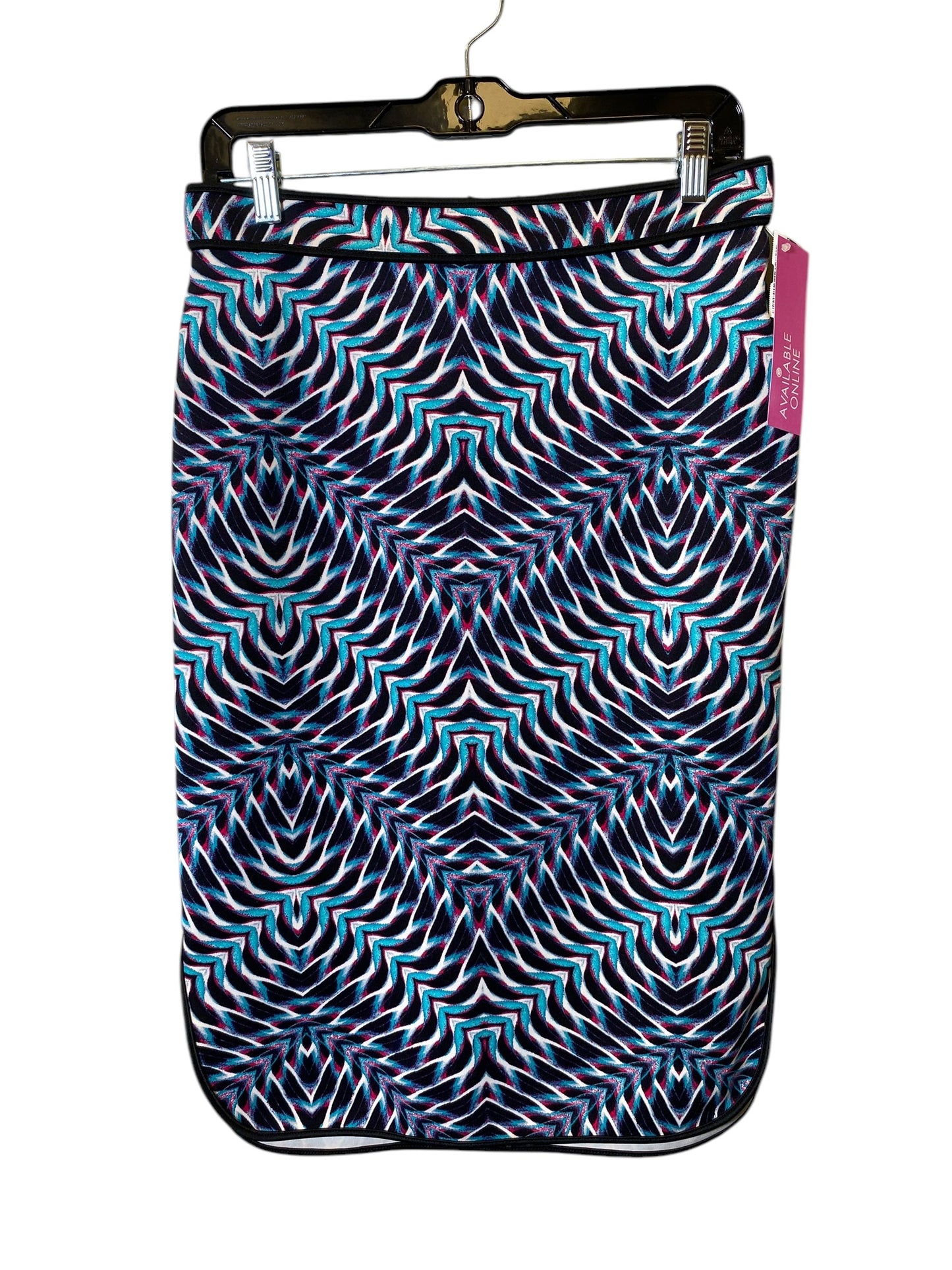 Skirt Midi By Bisou Bisou In Multi-colored, Size: 8