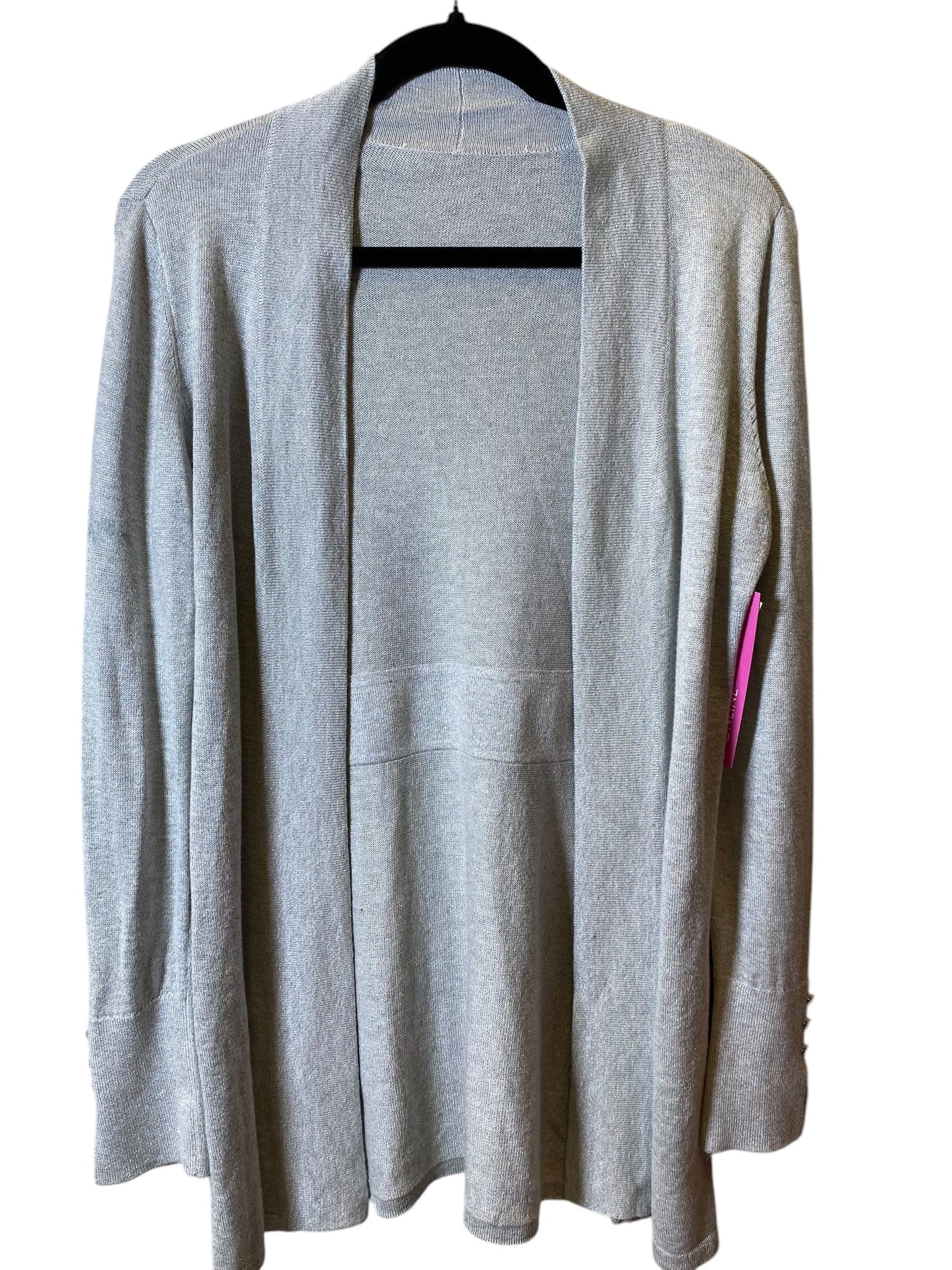 Cardigan By White House Black Market In Silver, Size: S