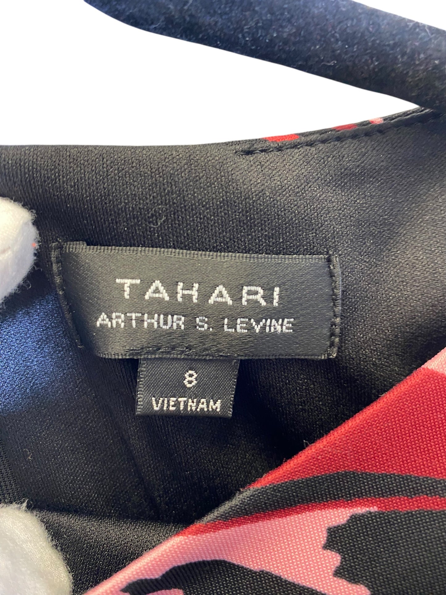 Dress Work By Tahari By Arthur Levine In Multi-colored, Size: M