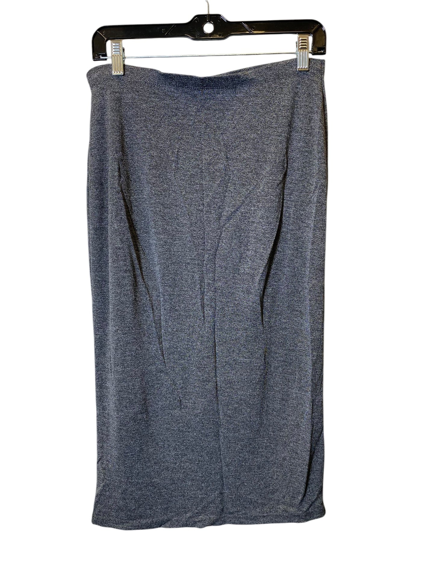 Skirt Midi By Express In Grey, Size: S