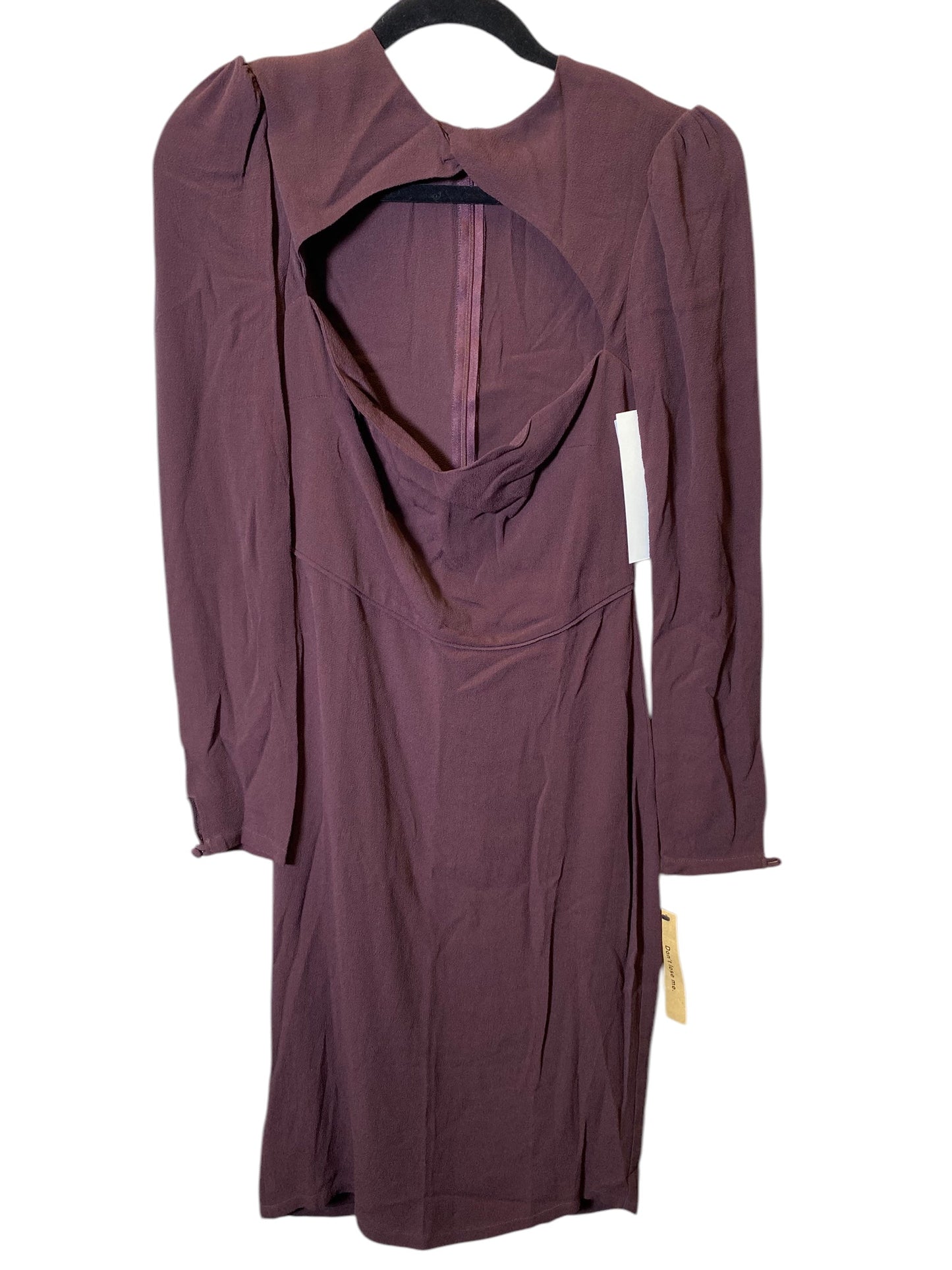 Dress Casual Midi By Reformation In Maroon, Size: S