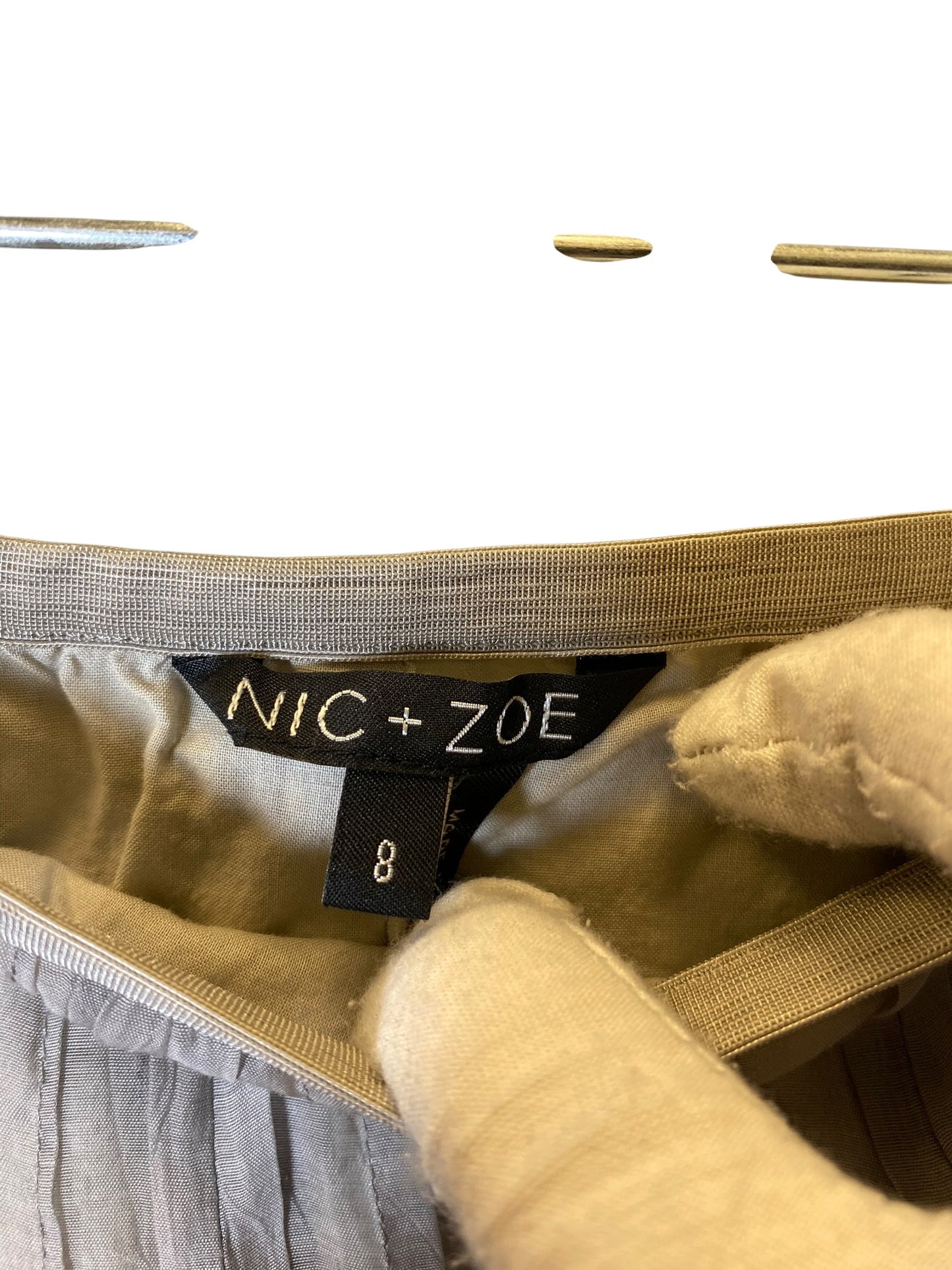 Skirt Midi By Nic + Zoe In Grey, Size: 8