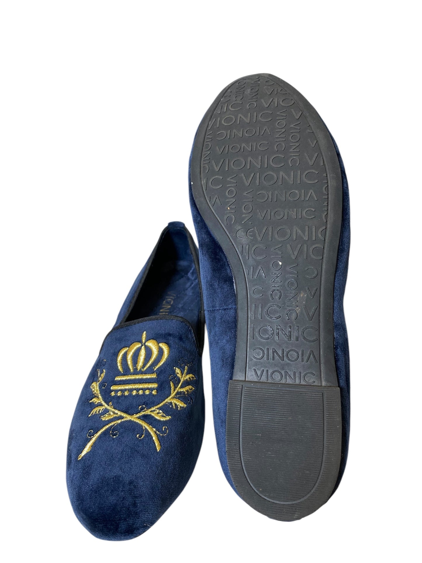 Shoes Flats By Vionic In Blue, Size: 8.5