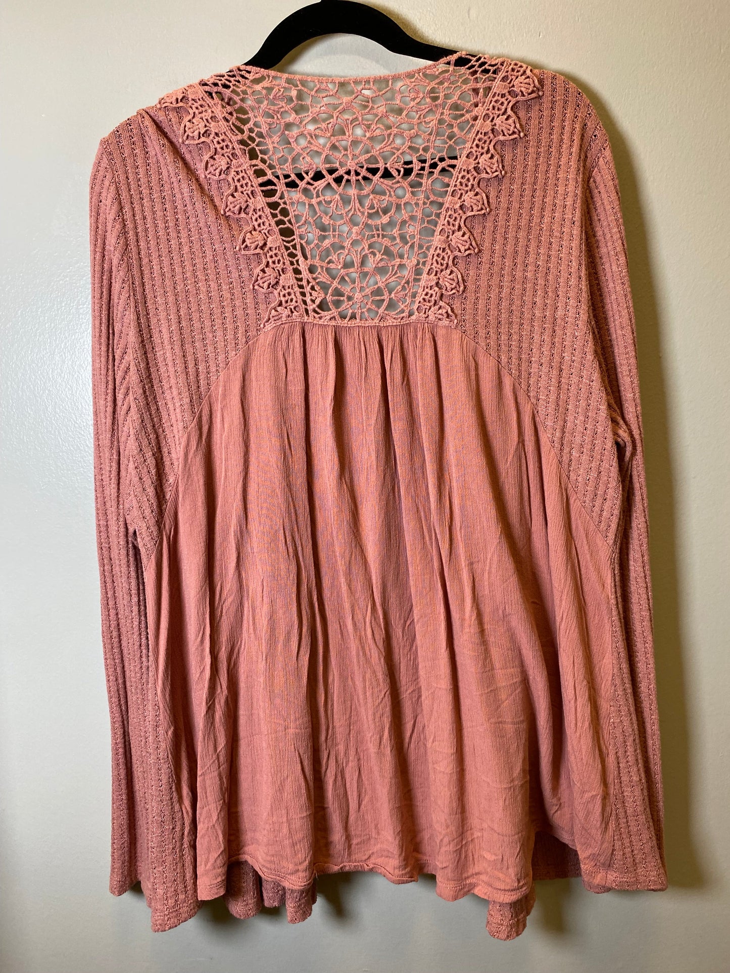 Cardigan By Knox Rose In Pink, Size: Xxl