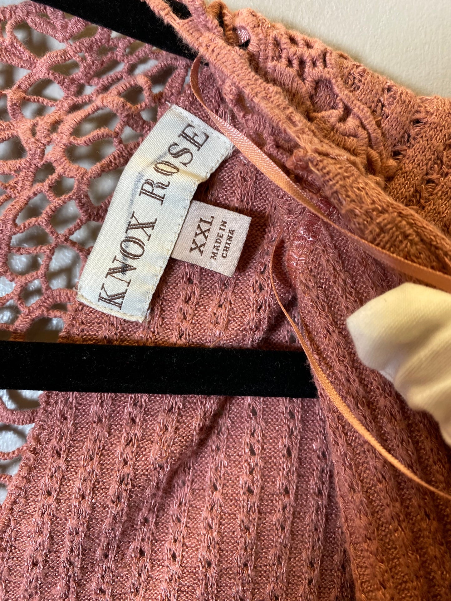 Cardigan By Knox Rose In Pink, Size: Xxl