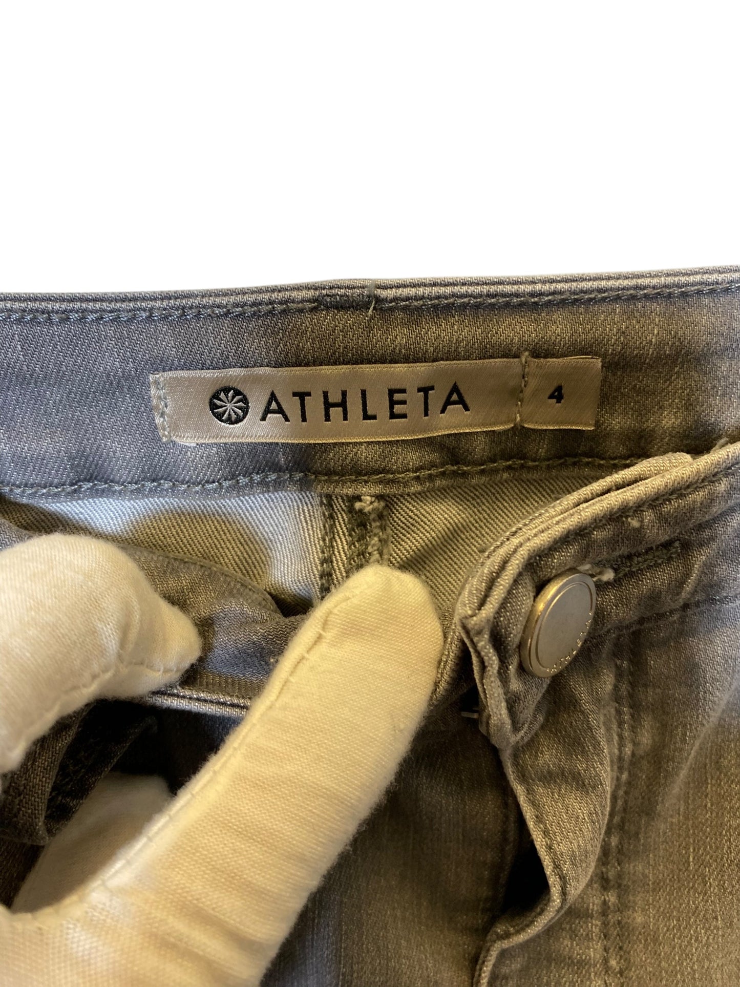 Jeans Skinny By Athleta In Grey, Size: 4