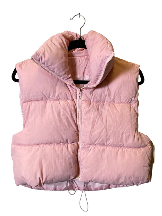 Vest Puffer & Quilted By Cmc In Pink, Size: M