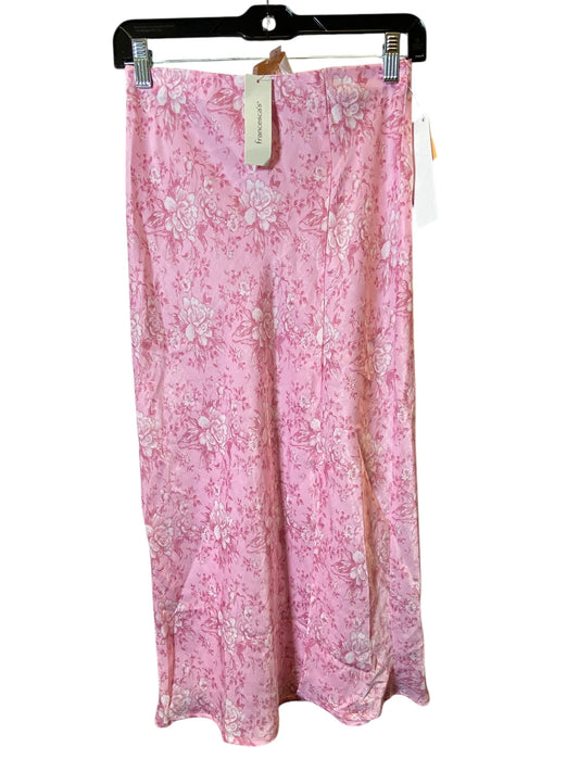 Skirt Midi By Francesca's In Pink, Size: S