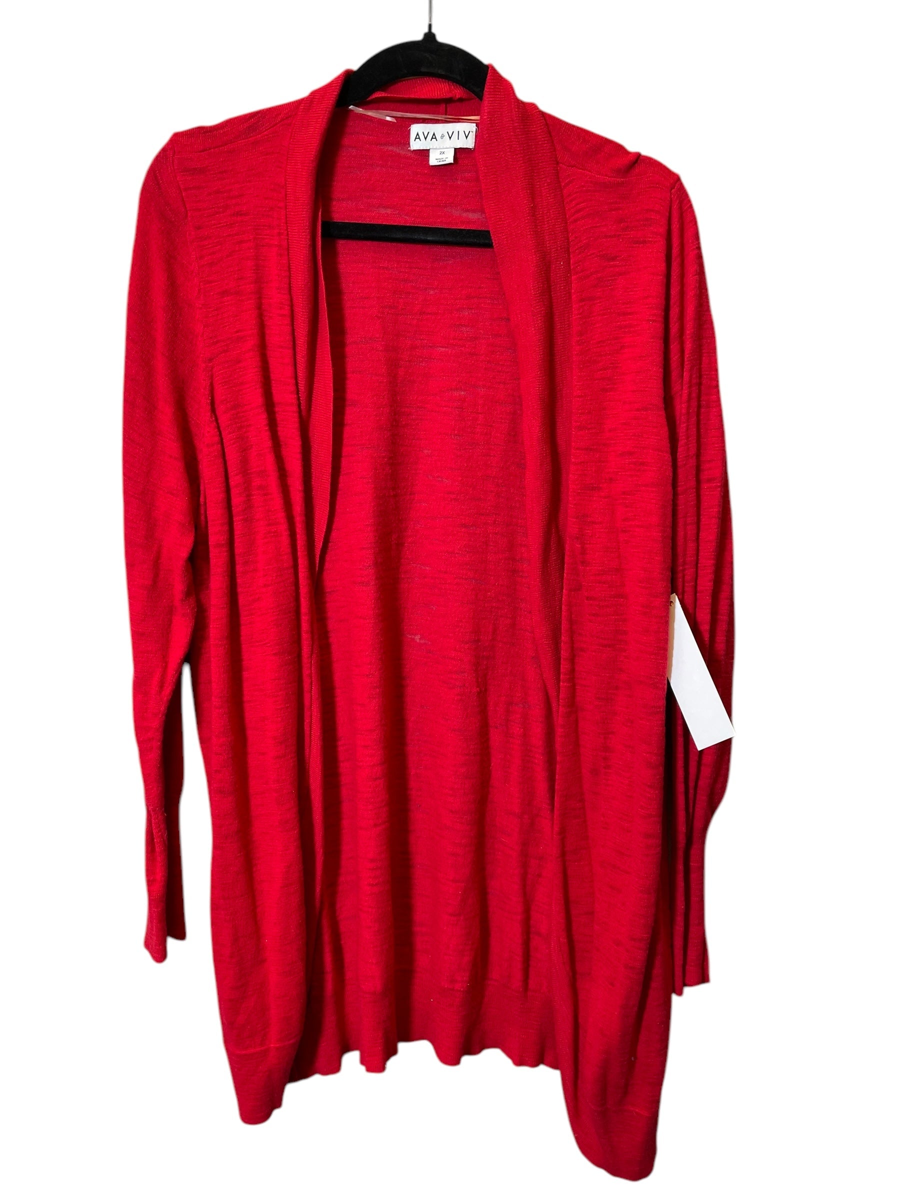 NWT AVA SKY Cardigan Biarritz deals Maroon XS