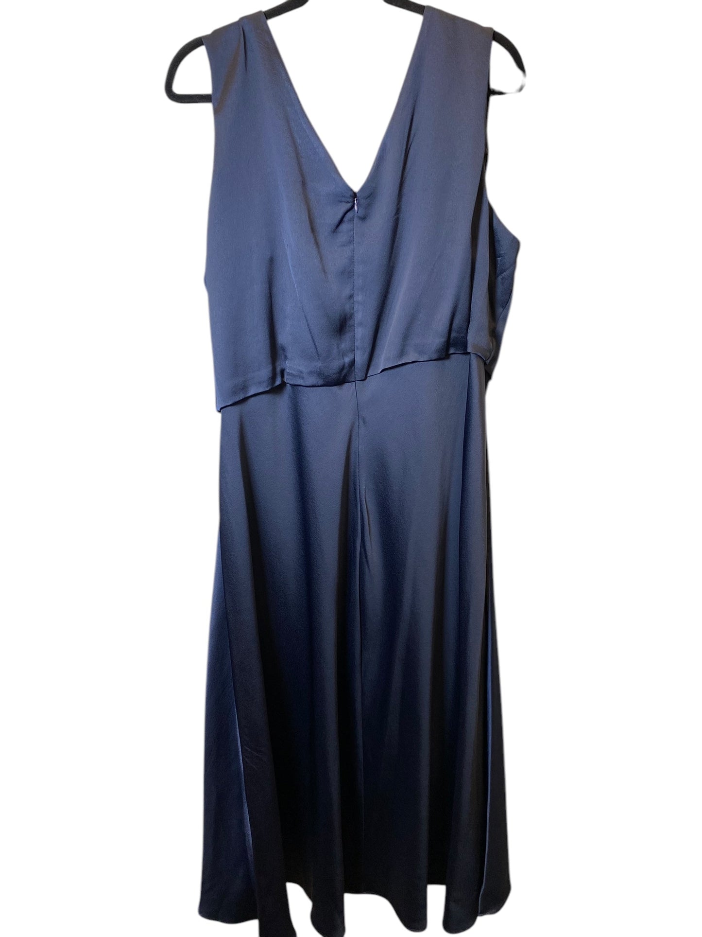 Dress Party Long By Taylor In Navy, Size: 1x