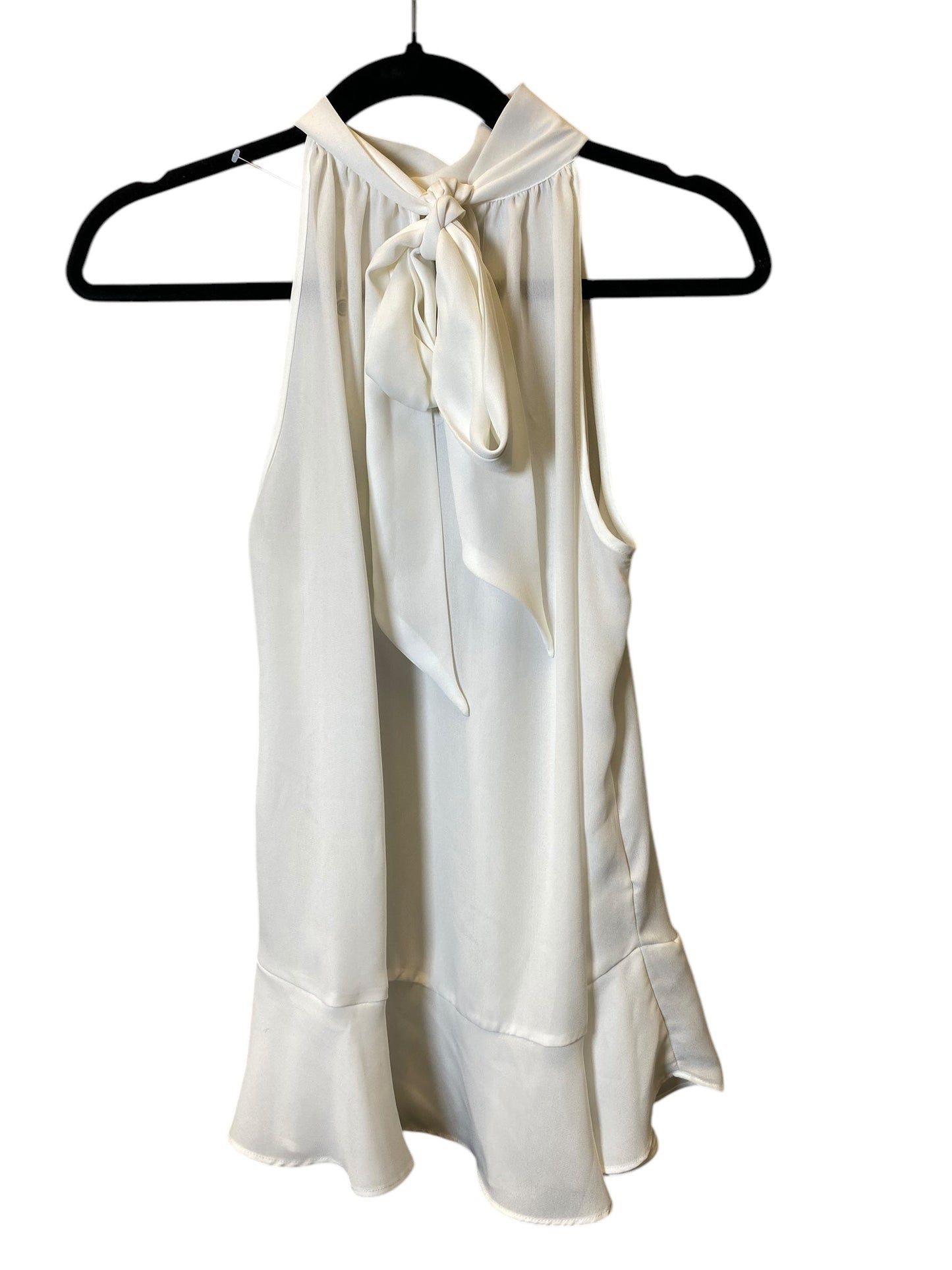 Top Sleeveless By Max Studio In White, Size: S