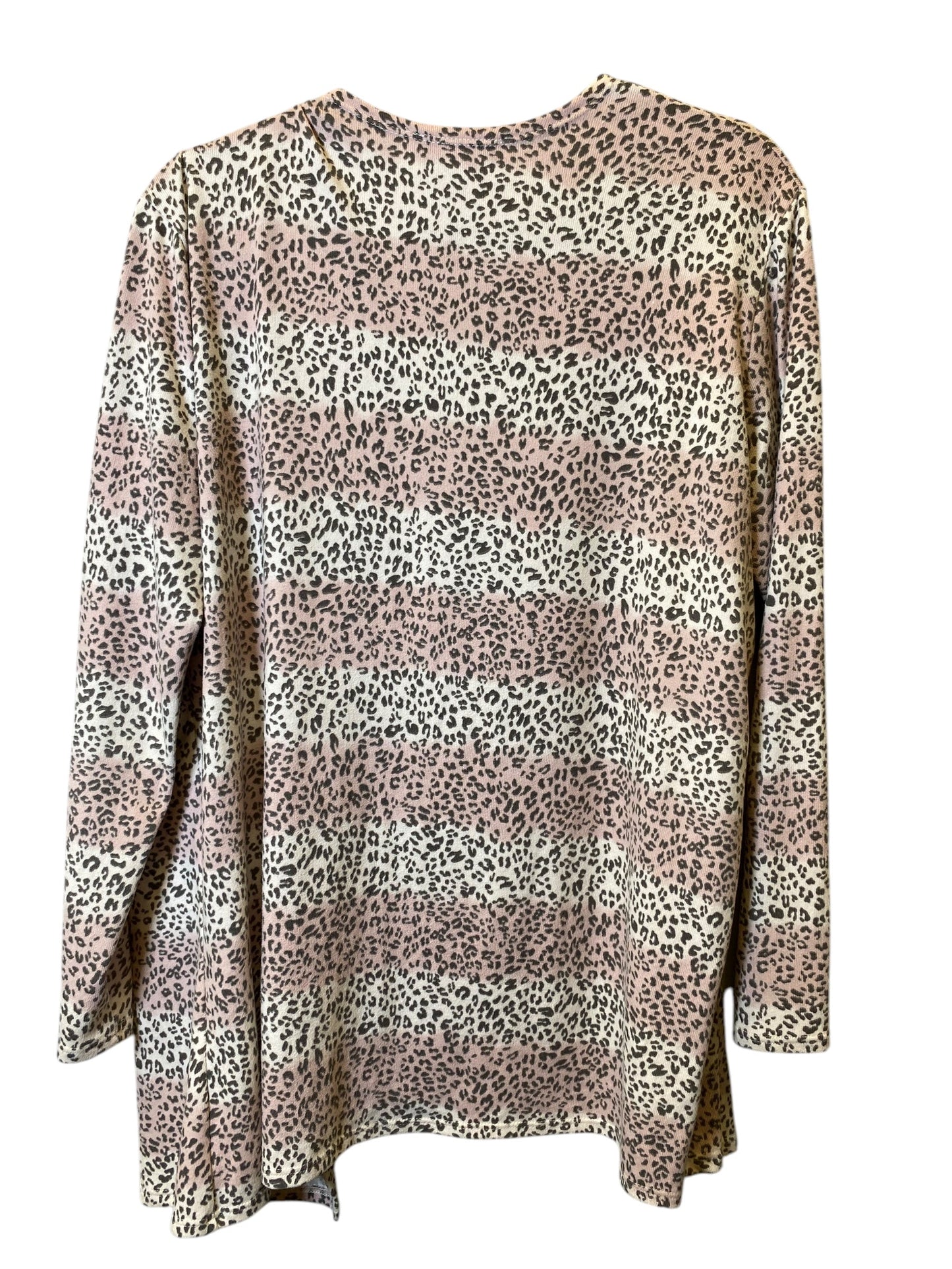 Cardigan By Philosophy In Animal Print, Size: M